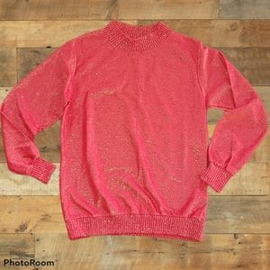 Vintage Lady Blair shimmer bling top